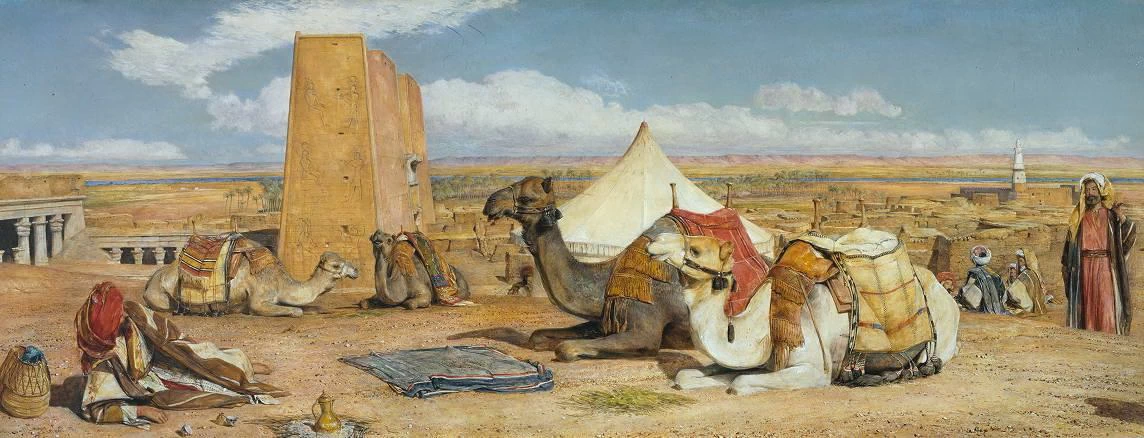 Edfu, Alto Egitto - Tate Britain, Londra